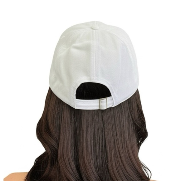 New American Flag Heart Embroidered Baseball Cap Patriotic Cute 4th of July - Picture 3 of 10